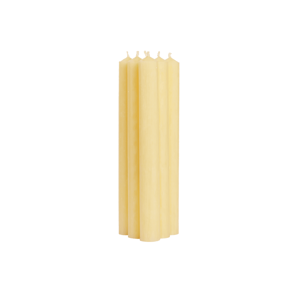 Ivory Traditional Candles, Set of Six