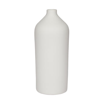 Matte White Bottleneck Vase - The Sette