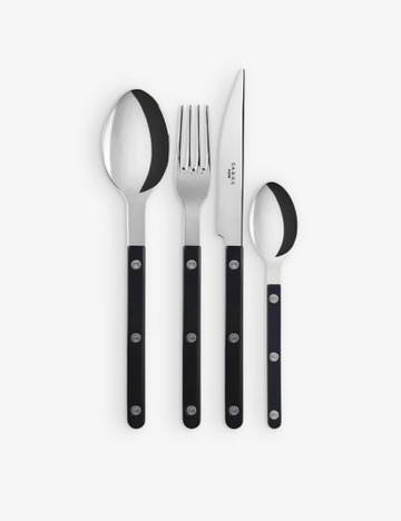 Black Bistrot Cutlery Set - The Sette