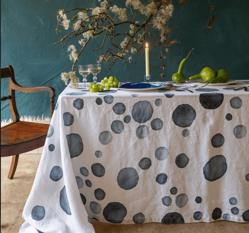 Turner Pocock x The Sette Blue Dots Tablecloth - The Sette
