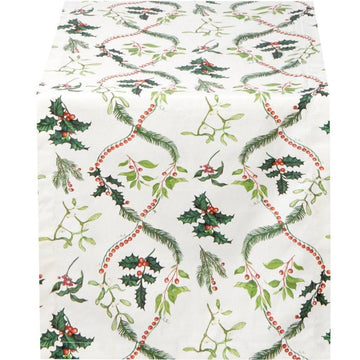 Holly & Mistletoe Runner - The Sette